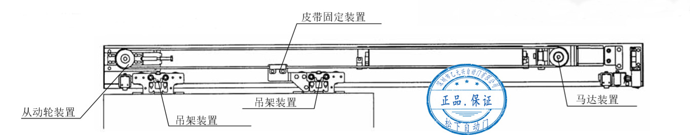 单开麻豆短视频传媒皮带安装结构